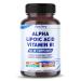 Alpha Lipoic Acid with Vitamin B1 - Supports Antioxidant Health & Healthy Metabolism - Includes Vitamin C Acetyl-L-Carnitine CoQ10-150 Capsules 150 count (pack of 1)