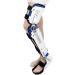 Adjustable Hip Joint Fixation Bracket Knee Orthosis Support Joint Stabilizer Hinged Knee Brace Fracture Fixed Guard Splint Leg Protector Fully Adjustable Calf Ankle Foot Fixed Bracket Left Leg/Righ