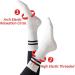 6 Pairs of Anti-Slip Socks for Women - Yoga Pilates & Sports - Cotton Slide Socks (EU 35-40 Black + White)  - Buy Online on GoSupps.com