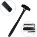 Zinueen Back Hair Remover - Foldable 45.5cm Razor Apparatus | Pain-Free DIY Shaving with 5 Double-Edged Refill Blades (Black) - Buy Online on GoSupps.com