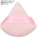 Washable Triangle Shape Powder Puff Mini Cosmetics Soft Cotton Face Powder Lightweight Puff Makeup Tools Beauty Puff Sticking Evenly Cosmetic Tools (Triangle Pink_3pcs) - Buy Online on GoSupps.com