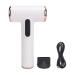 Cordless Hair Dryer Portable Rechargeable Small Blow Dryer with Digital Screen 3 Gears Wind and 3 Gears Temp Portable Hair Dryer for Home Dorm Travel Camping
