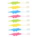 Minkissy 8st Small crocodile toothbrush toddler toothbrush children's toothbrush sweet children's toothbrush toddler dummy tabs cleaning brush smooth bristle toothbrush oral care items