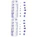 FRCOLOR 2 Boxes Nail Art Accessories Nail Tech Accessories Metal Nail Accessories Nail Art Gemstones Nail Jewel Gemstones for Nails Nail Art Sequins Nail Stones Resin Assorted Rhinestones