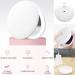 CigyYogy Small LED Compact Makeup Mirror - Double Sided 1x/2x Magnification - Lighted Pocket Mirror - Ideal Gift for Women Girls - White - Buy Online on GoSupps.com