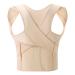 Female Posture Corrector Adjust Spinal Posture Correction Belt Relieve Waist Neck Shoulder Back Pain Medium White