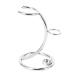 Universal Shaving Brush Stand Simple Metal Safe and Brush Holder Stand Kit Organizer for Men