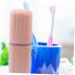 TOVINANNA 2pcs Travel Wash Cup & Toothbrush Case - Premium Bathroom Accessories & Container for Easy Travel - Buy Online on GoSupps.com