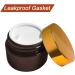 Inheming 6 x 30ml Amber Glass Cream Jars - Empty Cosmetic Containers with Lids for Ointments & Creams - Ideal for International Shipping - Buy Online on GoSupps.com