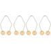 Dimple Maker Balls 2 Pairs Muscle Training Stainless Steel Easy to Carry Improve Smile Dimple Maker for Cheeks (Yellow) - Buy Online on GoSupps.com