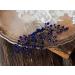 Elegant Blue Rhinestone Bridal Hair Comb - Crystal Flower Headband for Weddings - Buy Online on GoSupps.com