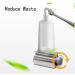 Toothpaste Tube Squeezer Stainless Steel Toothpaste Dispenser Labor Saving Toothpaste Tube Wringer Seat Holder Stand Seat Holder Stand for Bathroom - Buy Online on GoSupps.com