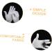 Healvian 12 Pairs Moisturizing Gloves Work Gloves Working Gloves Moisturizing Overnight Gloves White Cotton - Buy Online on GoSupps.com