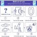 Biodegradable Disposable Plastic Toilet Seat Cover Disposable Paper Toilet Seat Covers Travel Pack Foldable Portable Waterproof and Non Slip Individually Wrapped for Travel (150PCS) - Buy Online on GoSupps.com