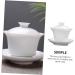 Alipis 1 Set Household Ceramics Coffee Drinking Tea Kung Saucer Office Retro Chinese Kitchen Style Home - Buy Online on GoSupps.com
