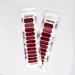 Glamsy Nail Film - Red Riding Hood | 24 Self-Adhesive Ultra-Thin Nail Wraps - Long Lasting Red Nail Foils for Perfect Manicure - Buy Online on GoSupps.com