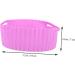Design Cushion Silicone Reusable Cooking Non-Stick Household Food Liner Accessory Handle for Air Purple 19X19X7CM - Buy Online on GoSupps.com