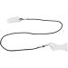 Verdant Touch Hearing Aid Protection Clip - Transparent Nylon Lanyard Single Ear Holder for Secure Fit - Buy Online on GoSupps.com