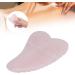 Verdant Touch Rose Quartz Gua Sha Tool - Stainless Steel Meridian Massage Device for Pain Relief | Portable Hand & Wrist Grip - Buy Online on GoSupps.com