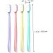 Frcolor 4-Pack Soft Cotton Nylon Toothbrush Set - Ideal Oral Care for Children & Teens | Lively Family Toothbrushes for Gentle Cleaning - Buy Online on GoSupps.com