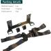 Universal Child Safety Seat Belt Thicken Bracket Mount Base ISOFIX Latch Interface - Black - Buy Online on GoSupps.com