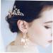 Angoily Hair Jewels for Women Hair Rhinestones Women Hair Accessories Bridal Hair Accessories Hair Combs for Women Flower Girl Hair Accessories for Wedding Bride Dress Pearl - Buy Online on GoSupps.com