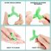 Y-Type Aligner Chewies | Y-Shape Tooth Aligner Trays | Orthodontic Munchies for Invisalign (2pcs Green) - Buy Now! - Buy Online on GoSupps.com