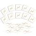 YoHold Wizard Tattoos Temporary Lightning Bolt Scar Tattoos Sticker for Halloween  Magical Costumes Party Supplies Decorations  24 PCS