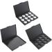 Pack of 2 Pro Empty Magnetic Makeup Palette Holder Case for Eyeshadow Powder Blush Cosmetic Case (Black) - Buy Online on GoSupps.com