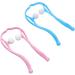 Lioobo Neck Massage Device - Dual Trigger Pressure Point Massager for Adults | Portable Pink & Blue Shoulder Massage Tool - Buy Online on GoSupps.com