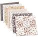 35Pcs Quilting Fabric Squares Bundle - 10x10 Cotton Craft Pre-Cut Quilt Squares - DIY Sewing Scrapbooking - Dark Color Set - Buy Online on GoSupps.com