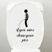 BJY Toilet Sticker Funny inIf You Miss Clean Your PissinSign Bathroom Toilet Decal Removable Self Adhesive Art Toilet Decal Creative DIY Toilet Lid Decals for Restroom Toilet Washroom (Black) - Buy Online on GoSupps.com