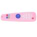 Baby Teether Toy Bright Colors Improve Coordination Reduce Discomfort High Simulation Silicone Remote Control Baby Teether Toy Attracts Attention for Baby (Pink)