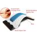 Backer Massage Device - Fitness Gym Equipment for Home Stretch Lumbar Support & Back Pain Relief - Acupuncture Purple - Buy Online on GoSupps.com