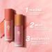 3-Piece Cream Liquid Blush Trio Set | Lightweight & Waterproof Cheek Tint Makeup Kit | Long-Lasting & Natural-Looking Matte Finish - Buy Online on GoSupps.com