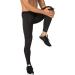 WRAGCFM Men's Compression Workout Leggings with Pockets - Black, Large - Buy Online on GoSupps.com