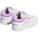 adidas Kids Hoops Mid 2.0 Fitness Shoes - Child 3 UK - White/Lilac/Violet - Buy Online on GoSupps.com