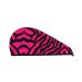 Zebra Tiger Leopard Pink Coral Velvet Dry Hair Cap Quick-Dry Hair Towel Wrap for Women and Men Ideal for Travel & Home