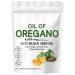 Oil of Oregano Softgels 2 in 1 6000mg Oil of Oregano with Black Seed Oil 200mg Oregano Oil Supplement Non-GMO Gluten Free 300 Capsules (1)