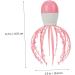 Buy Sewoart Head Massage Device - Scalp Shampoo Brush with Tingling Hair Stimulation | Pink Baby Octopus Design - Buy Online on GoSupps.com