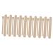 Minkissy 300 pieces of waxed wooden sticks nose hair removal rod nose wax set depilatory tools make-up set professional wax tool wax pencil wax spatula applicator large