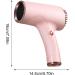 Ionic Hair Dryer | Lightweight Ionic Travel Dryer Blow | USB 500W Drying Faster with Less Frizz Lightweight Compact Hairdryer for Women and Men - Buy Online on GoSupps.com