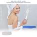 Premium Long Stem Foot Brush & Bimsstein - Removes Dead Skin Cleans & Massages Feet | Best Foot Care Tool for Healthy Skin - Buy Online on GoSupps.com