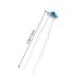 Frcolor 20Pcs Strass Hairpins - Blue Flower Hair Needles for Wedding & Bridal Updos - U-Shaped Hairdress Accessories - Buy Online on GoSupps.com