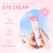 AKARY Cherry Blossom Eye Cream with Hyaluronic Acid for Dark Circles & Puffiness | Hydrating Under Eye Skincare for All Skin Types | Cruelty-Free & Fragrance-Free - Buy Online on GoSupps.com