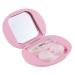 PartyKindom Box Companion Box For Contact Lenses Lens Case Container Invisible Pink 10.2x7.8cm