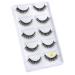 UAMOU Mink Eyelashes 10/50/100 Boxes Wispy 3D Mink Lashes Makeup Natural Long Volume False Eyelashes Bulk Faux Cils Custom Cheerfully (Color : 5 Pairs X01 Size : 50 Boxes)
