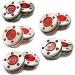 HISTAR 2Pcs Golf Custom red Weights + Black Wrench for Titleist Scotty Cameron Putters 10.0 Grams - Buy Online on GoSupps.com