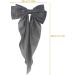 MOUOGO Silky Satin Hair Bows Oversized Long Tail for Women Girls Mujeres - Aesthetic Hair Accessories for Coquette and Mo os Large Ribbon Barrettes with Metal Clips Ni as' Hairstyles - Buy Online on GoSupps.com