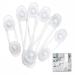 iwobi 6 pieces child safety lock for baby cabinet lock safety lock for cabinets and drawers